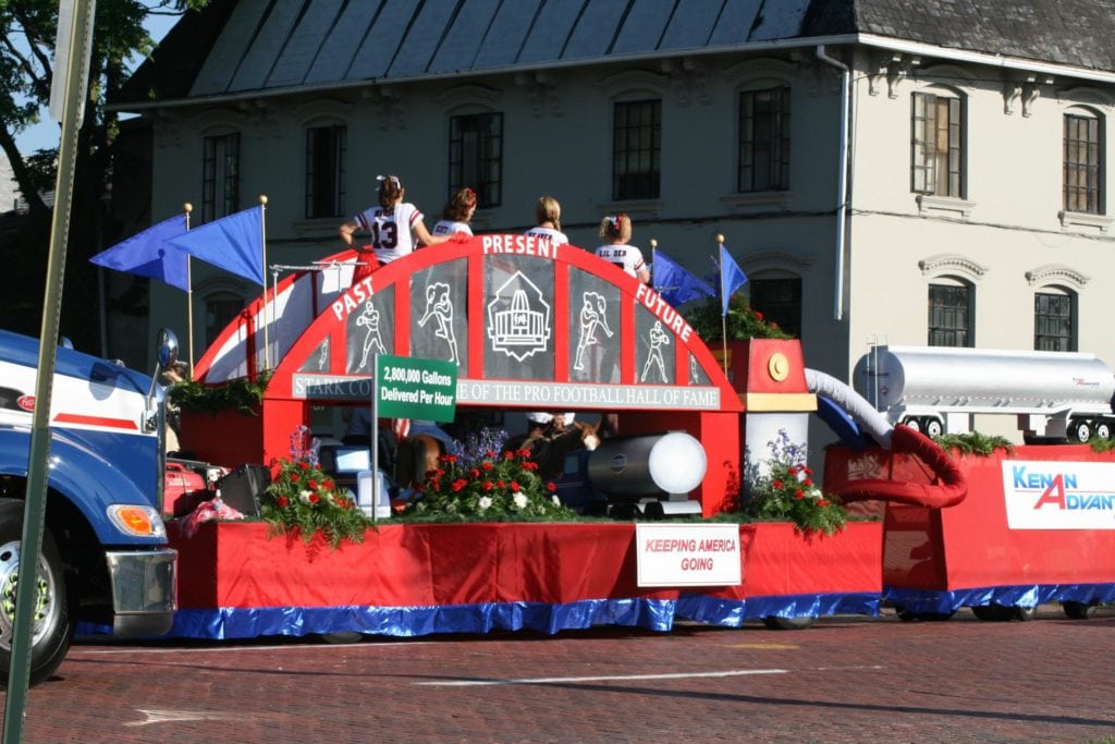 National Football Hall of Fame Parade Photo Gallery Kenan Advantage Group