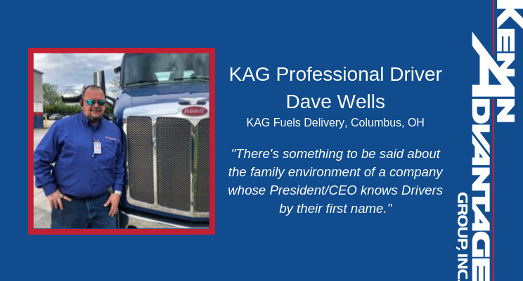 KAG Professional Driver Dave Wells